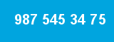 987 545 34 75 987 545 34 75